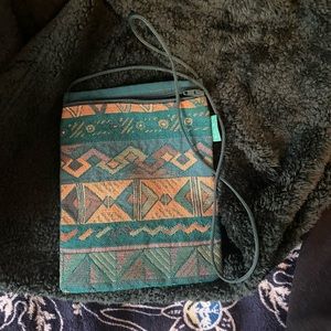 green crossbody bag